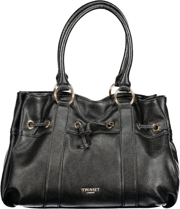 Twinset Nero Poliuretano Women Bag