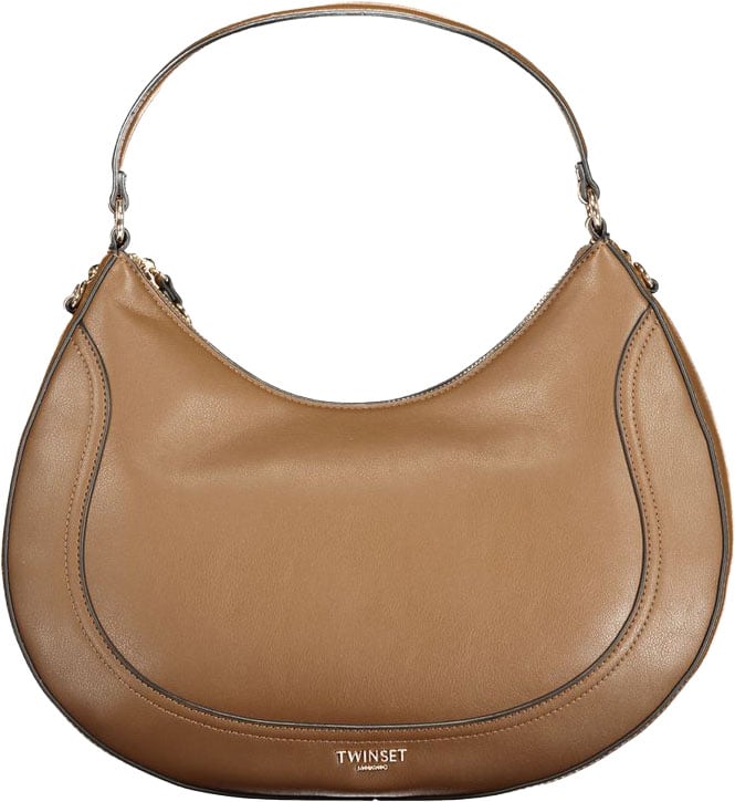 Twinset Brown Polyurethane Women's Bag