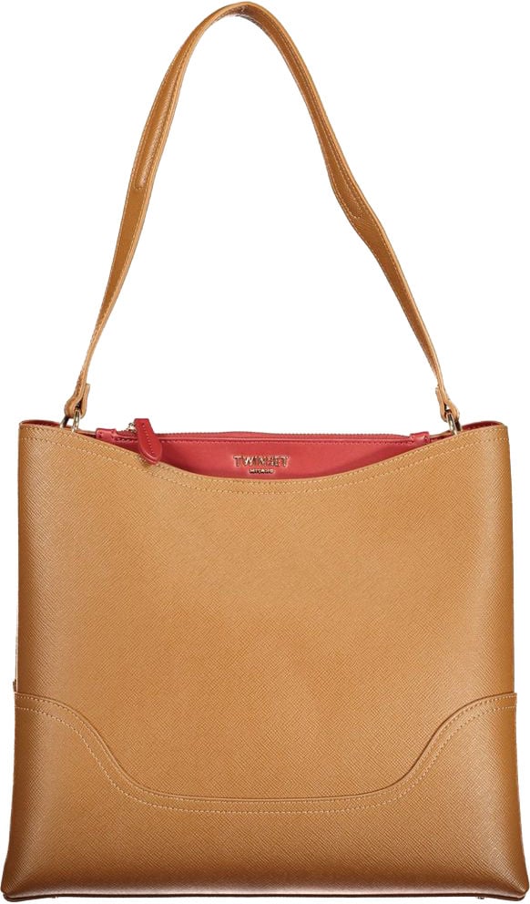 Twinset Brown Polyurethane Women's Bag