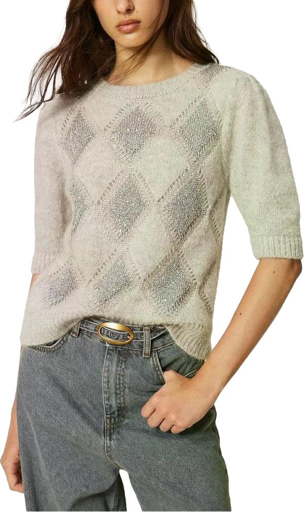 Sweaters Grigio Chiaro Melange
