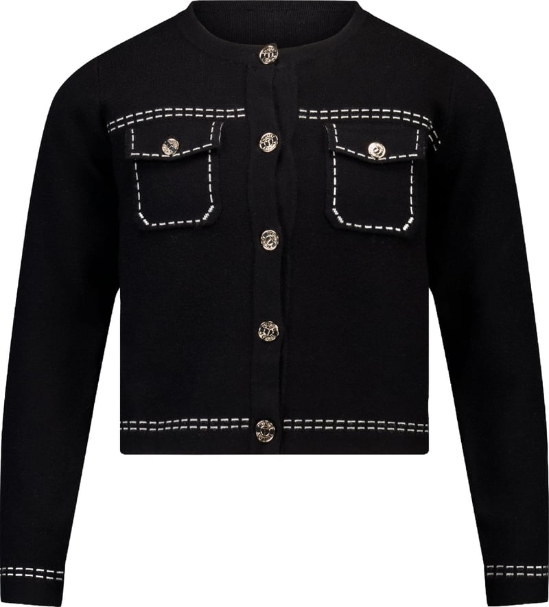 Twinset Kinder Meisjes Vest In Zwart