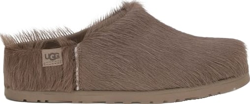 Brown Otzo Calf Hair Suede Clogs