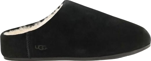 UGG Black Leather Mules