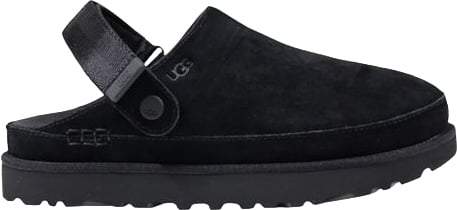 UGG Black Recycled Polyester Platform Pumps