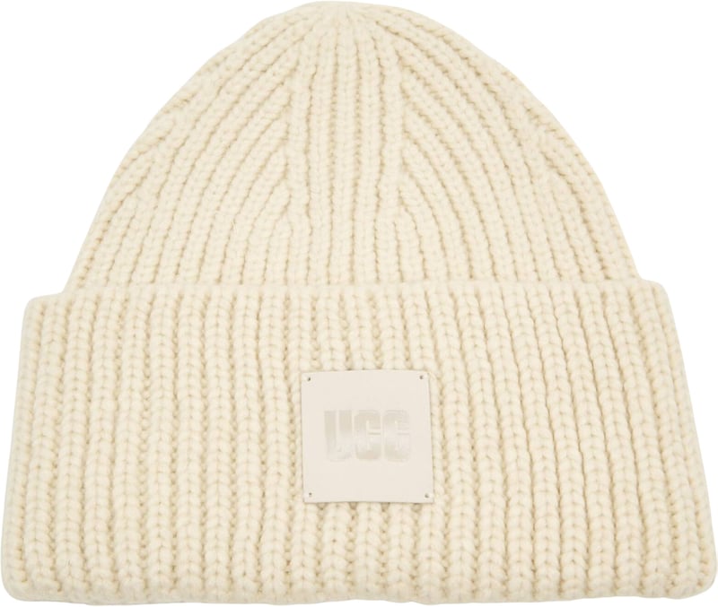 Ugg Chunky Rib Beanie Mutsen Creme 20061