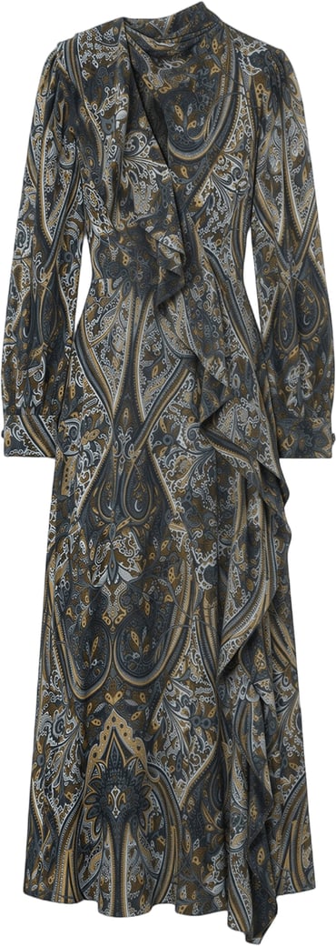 SABRINA SILK MAXI DRESS
