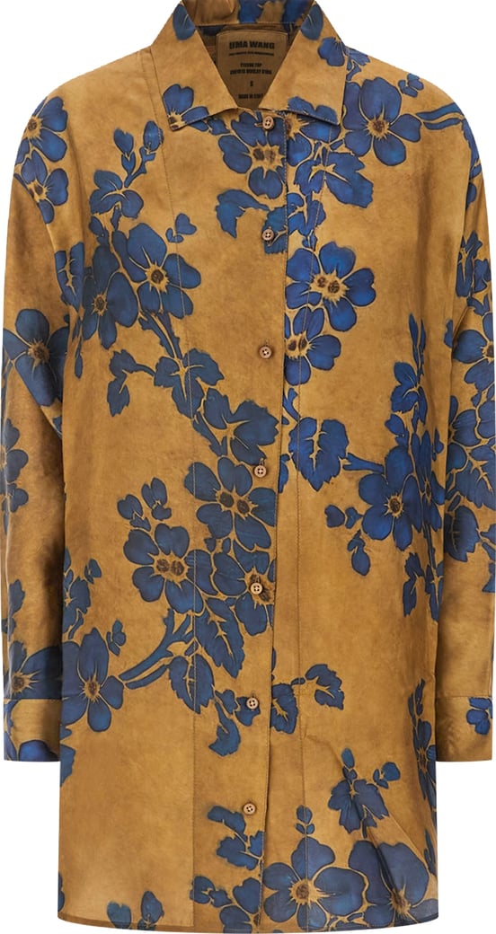 Uma Wang Printed viscose blend shirt