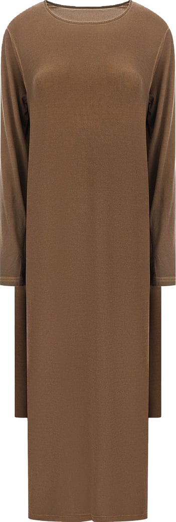 Uma Wang Brown stretch modal dress