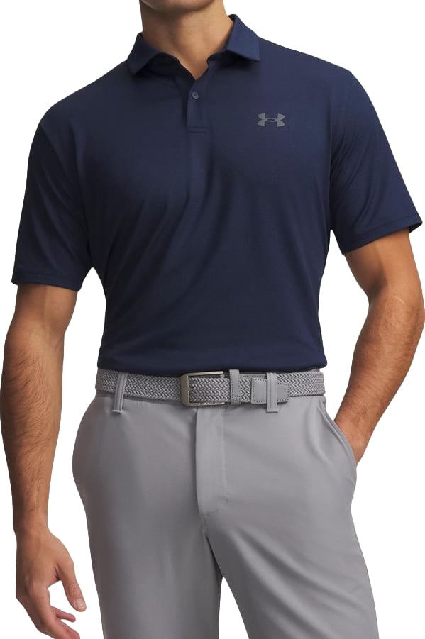 Under Armour Bicolor Polyester Polo Shirt
