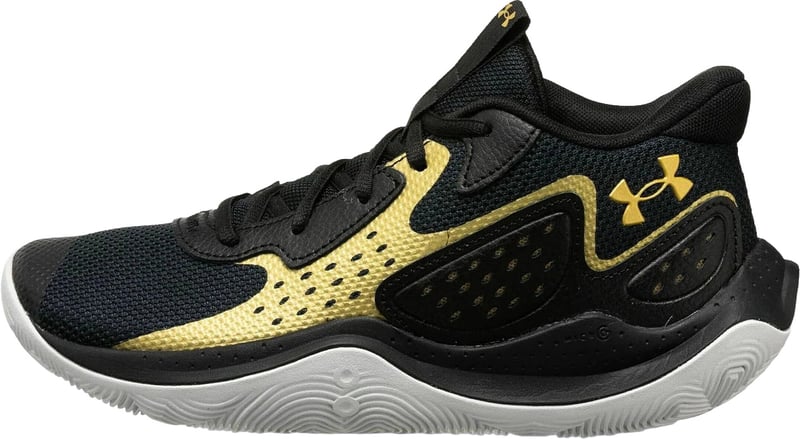 Under Armour Jet '23 GS Basketbalschoen Zwart Goud