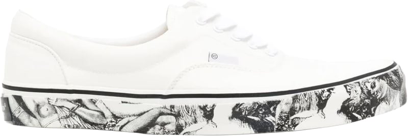 Printed Soles Canvas Sneakers