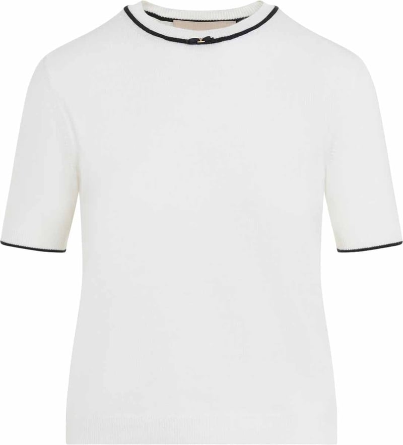 Valentino Knit Wool T-Shirt