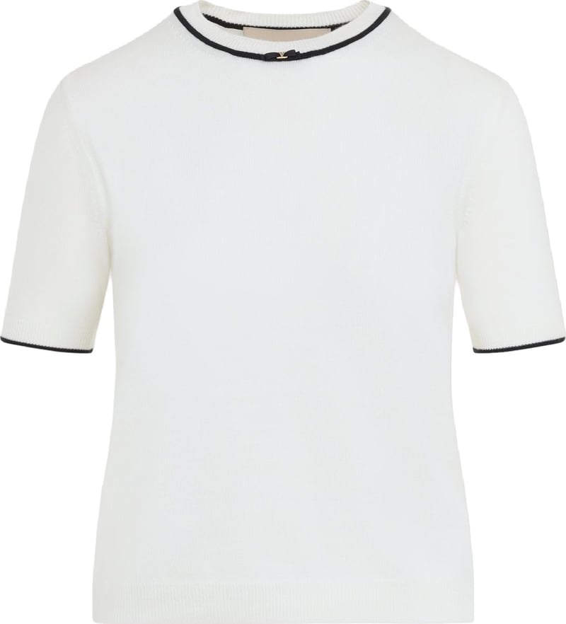 Valentino Knit Wool T-Shirt