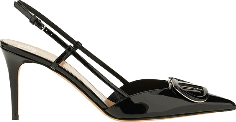 Valentino Black patent leather pumps