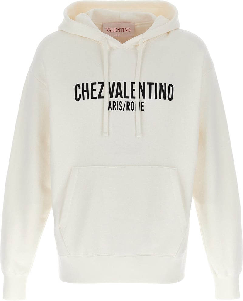 Valentino Garavani White Cotton Sweatshirt