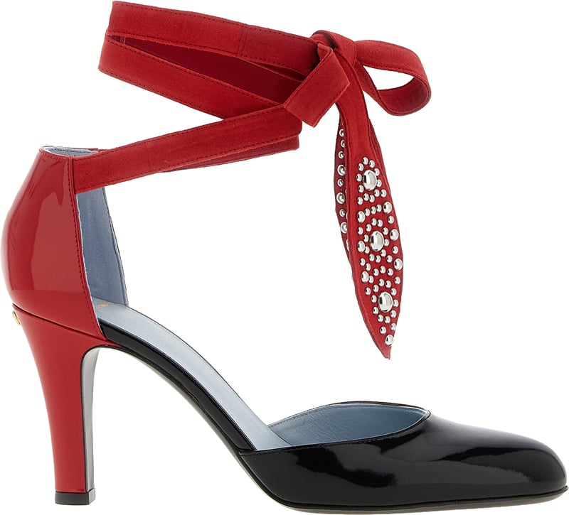 Valentino Garavani Multicolor Goatskin High Heel Pumps