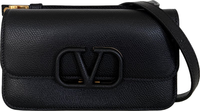Valentino Garavani Vsling Shoulder Bag Small Black