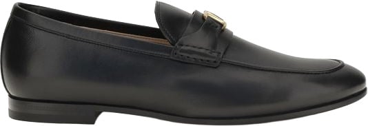 Black VLogo Signature Nappa Loafers