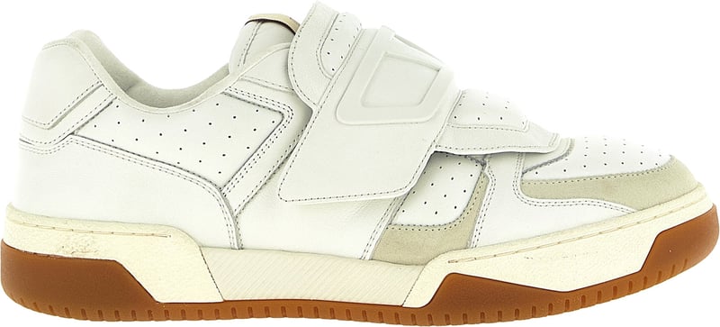 Valentino Garavani White Leather Athletic Sneakers