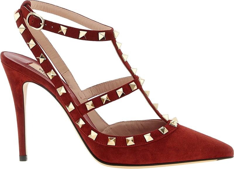 Valentino Garavani Red Calfskin High Heel Pumps