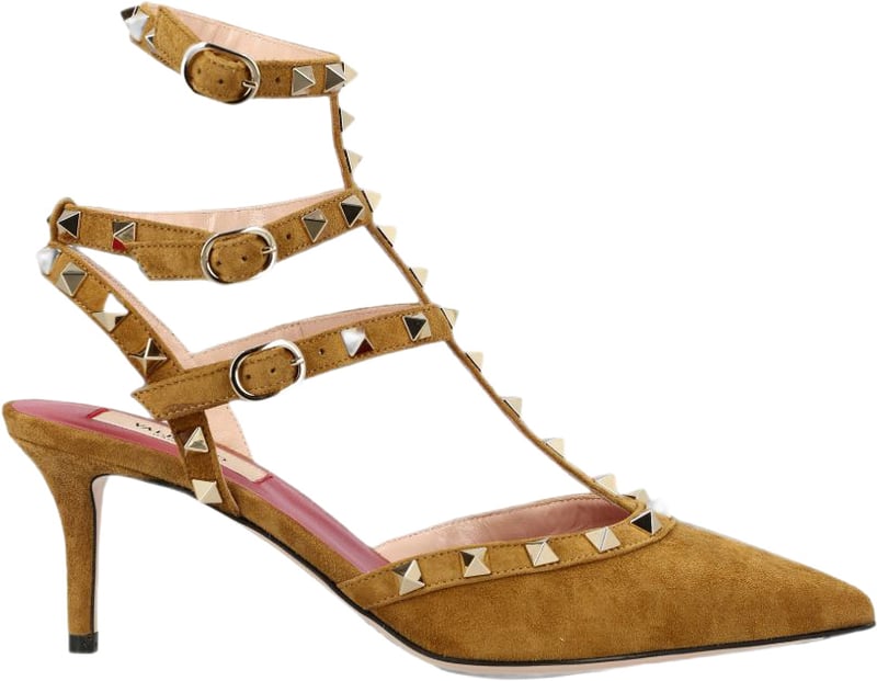 With Heel Beige