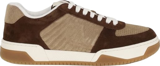 Valentino Garavani Brown Napa Leather / Calf Bos Taurus Low Top Sneakers