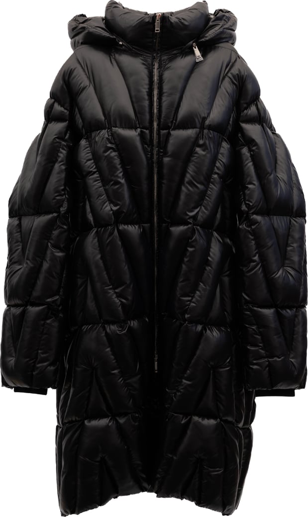 Valentino Garavani Black Women Wool Coat