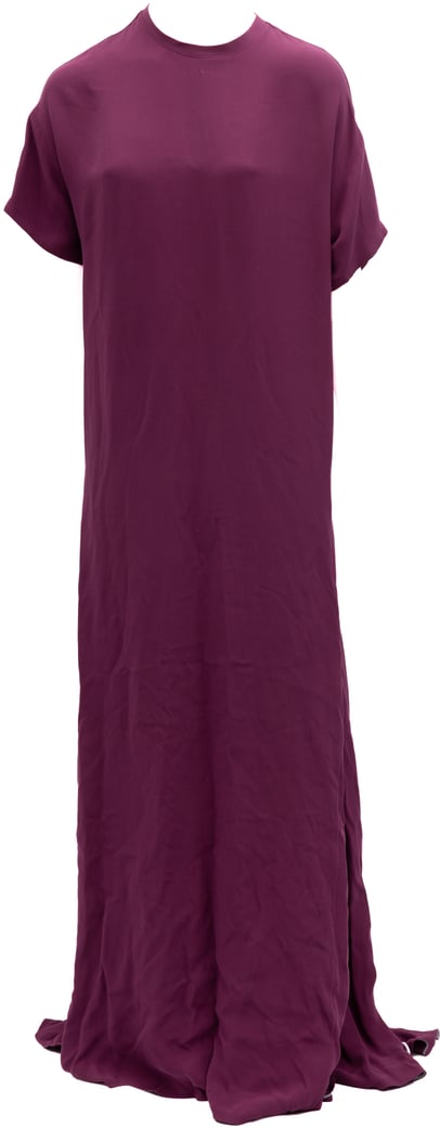 Valentino Garavani Burgundy Maxi Dress