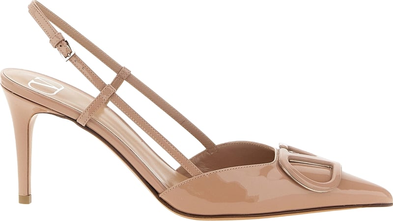 Valentino Garavani Multicolor Calfskin High Heel Pumps