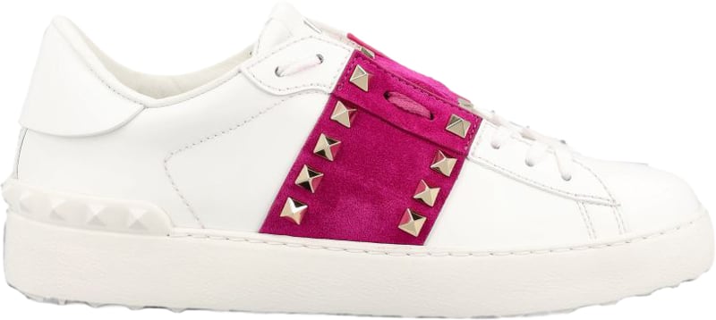 Valentino Garavani Rockstud Untitled Leather Sneakers