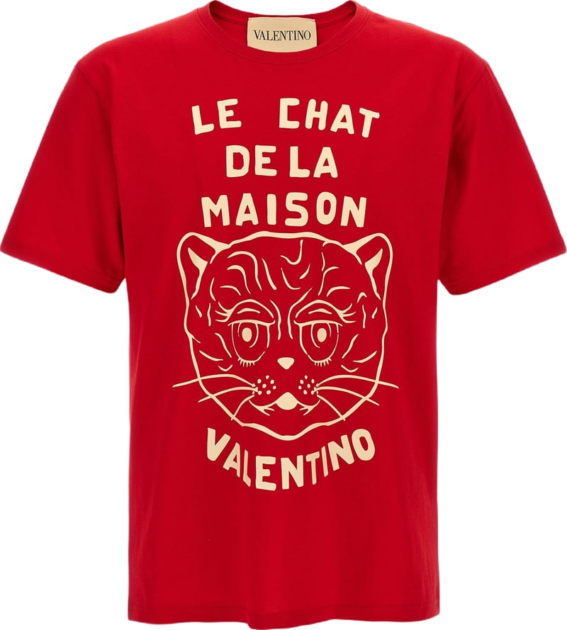 Valentino Garavani Le Chat De La Maison T-shirt