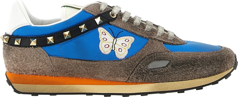 Valentino Garavani Multicolor Calfskin Low Top Sneakers