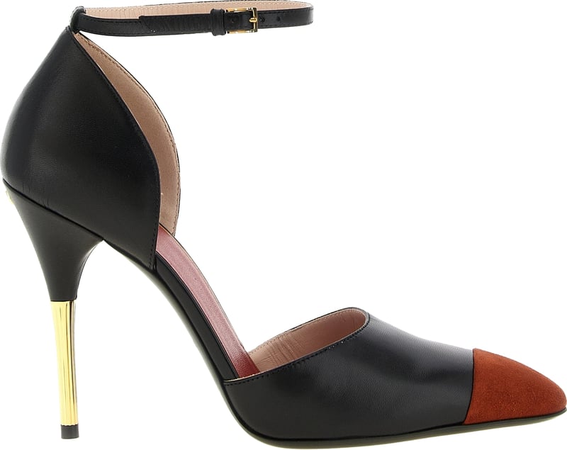 Valentino Garavani Black Goatskin High Heel Pumps