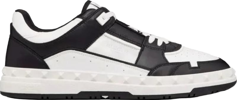 Valentino Garavani Freedots Men's Leather Sneakers White Black