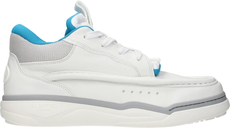 Valentino Garavani White Leather Low Top Sneakers
