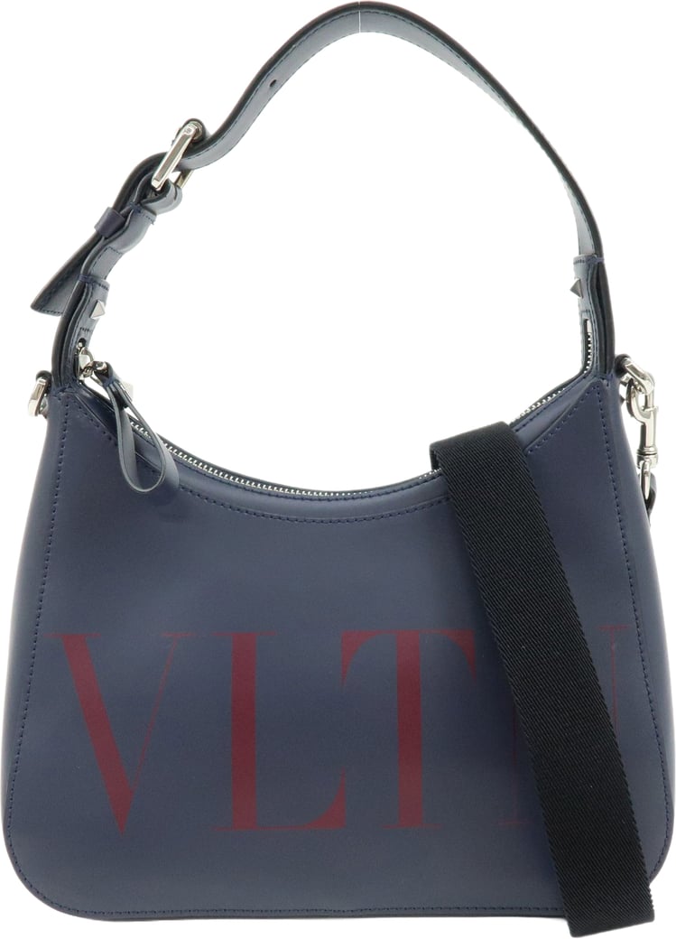 Valentino Garavani VLTN Hobo Printed Leather Small