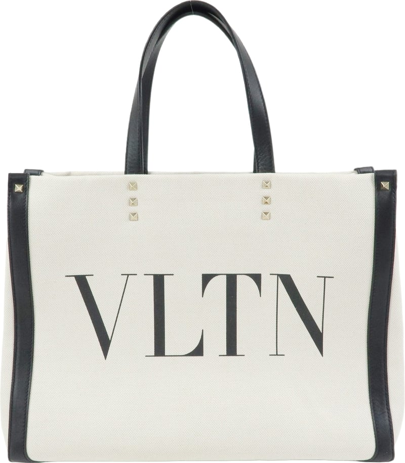 Valentino Garavani Grande Plage VLTN Canvas Medium