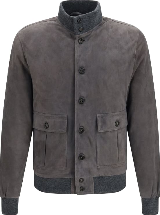 Valstar Brown Calf Leather Bos Taurus Bomber