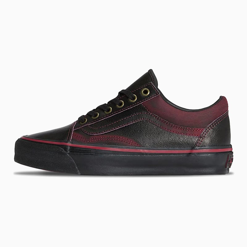 Vans Old Skool Premium Tania Cruz Dark Red Rub-Away