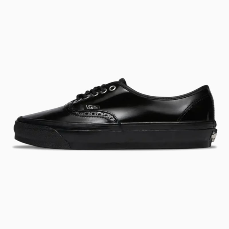 Vans OTW Authentic 44 Siped Vibram Gloss Leather Brogue Black
