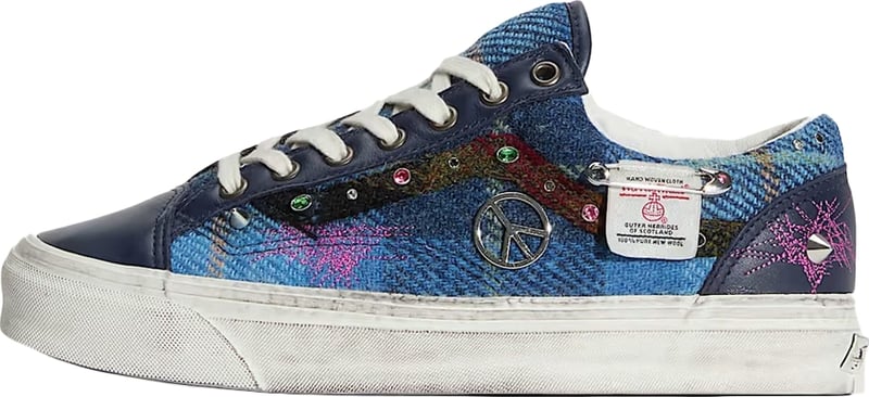 Vans Old Skool 36 Harris Tweed Blue Multi 'Blue Multicolor'
