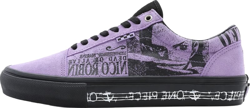 Buty Vans X One Piece Skate Old Skool 'Paars' - Maat 40 (ARCHIEF)
