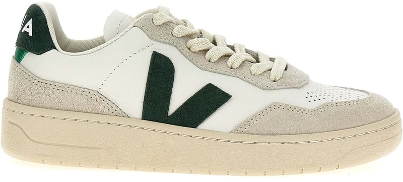 Veja Bicolor Leather Low Top Sneakers