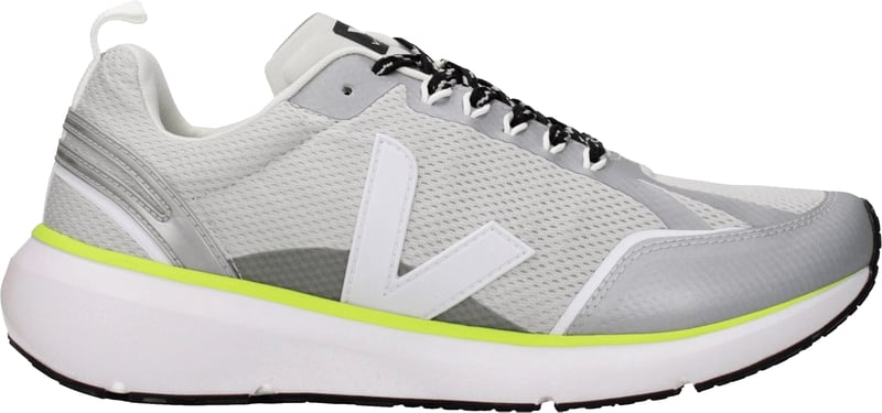 Veja Gray Fabric Athletic Sneakers