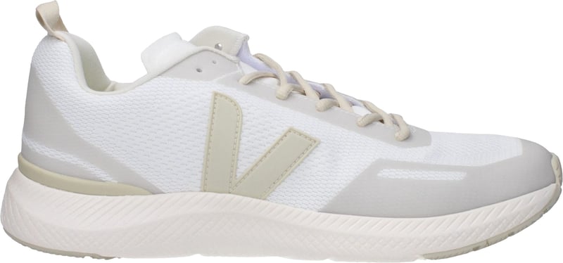Veja White Fabric Athletic Sneakers