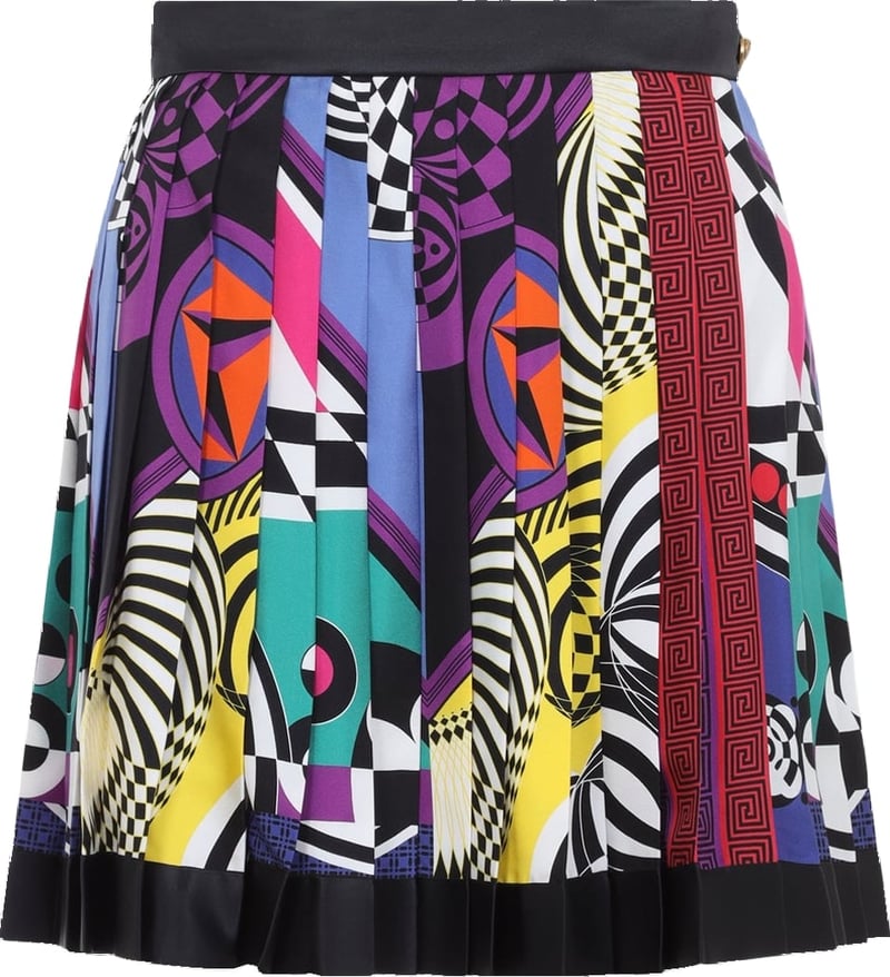 Versace Teatro Foulard Skirt
