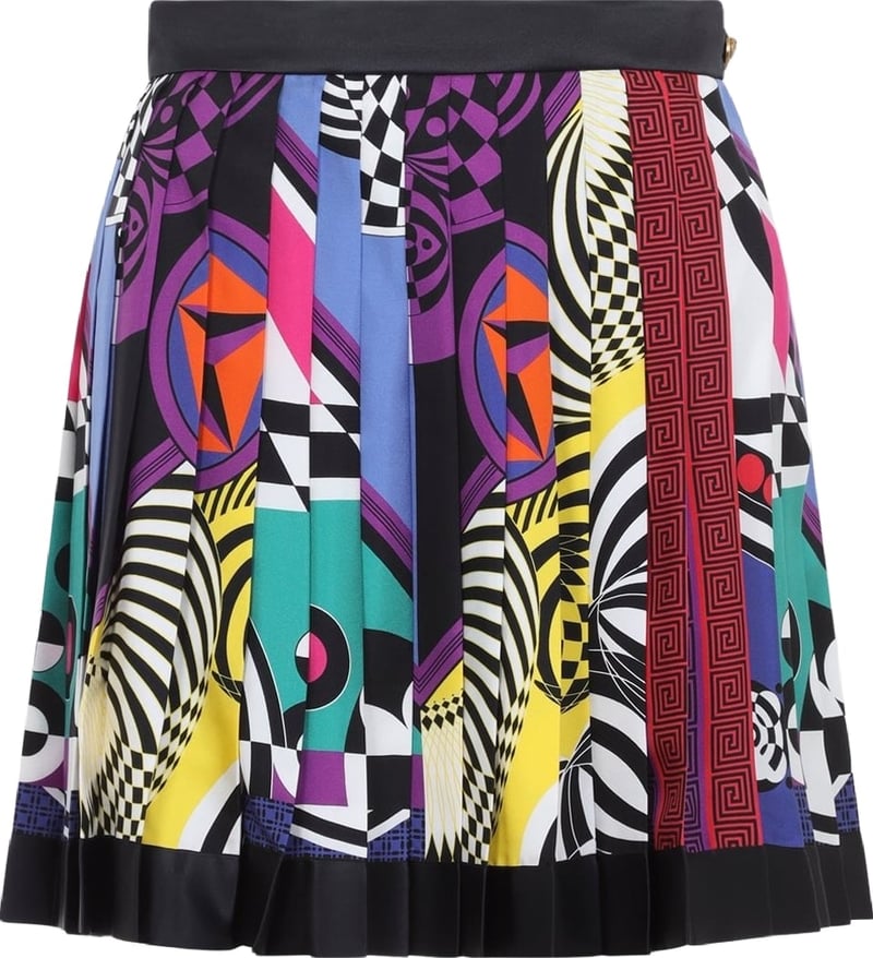 Versace Teatro Foulard Skirt