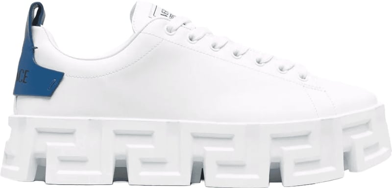 Versace Greca Sole Men's Sneakers White Blue