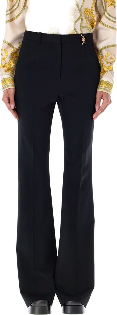 Pant Stretch Wool Nero