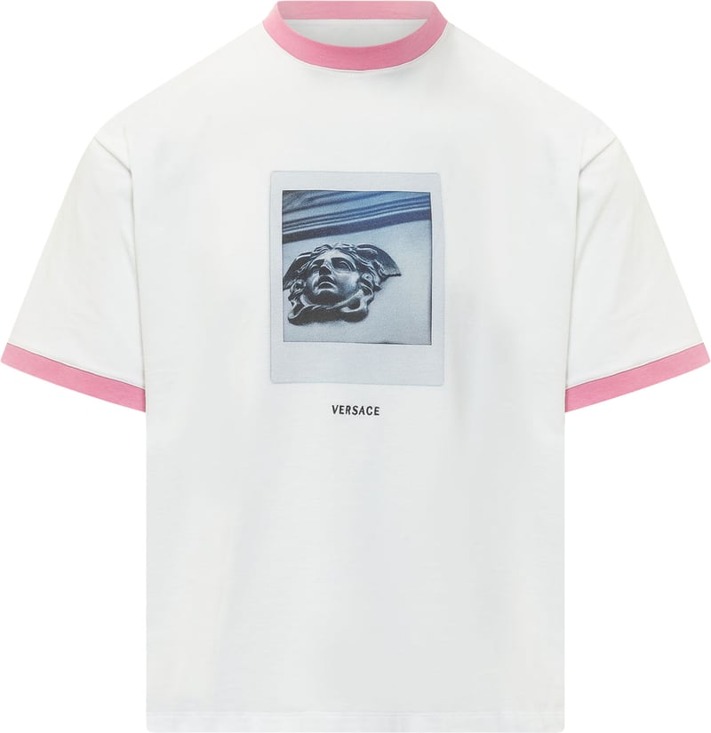 T-shirt con Stampa Fotografica